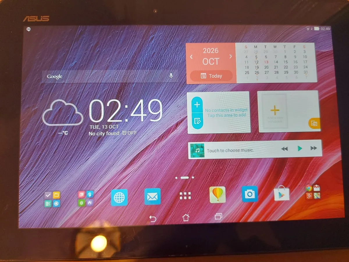ASUS 10.1 inch Tablet, Model K010, 8GB, - Image 3