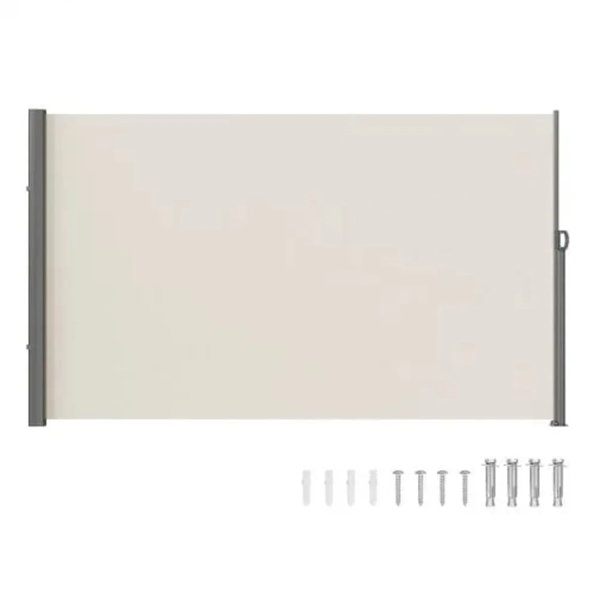 Retractable Side Awning, 71''x 118'' Outdoor Priva - Image 1