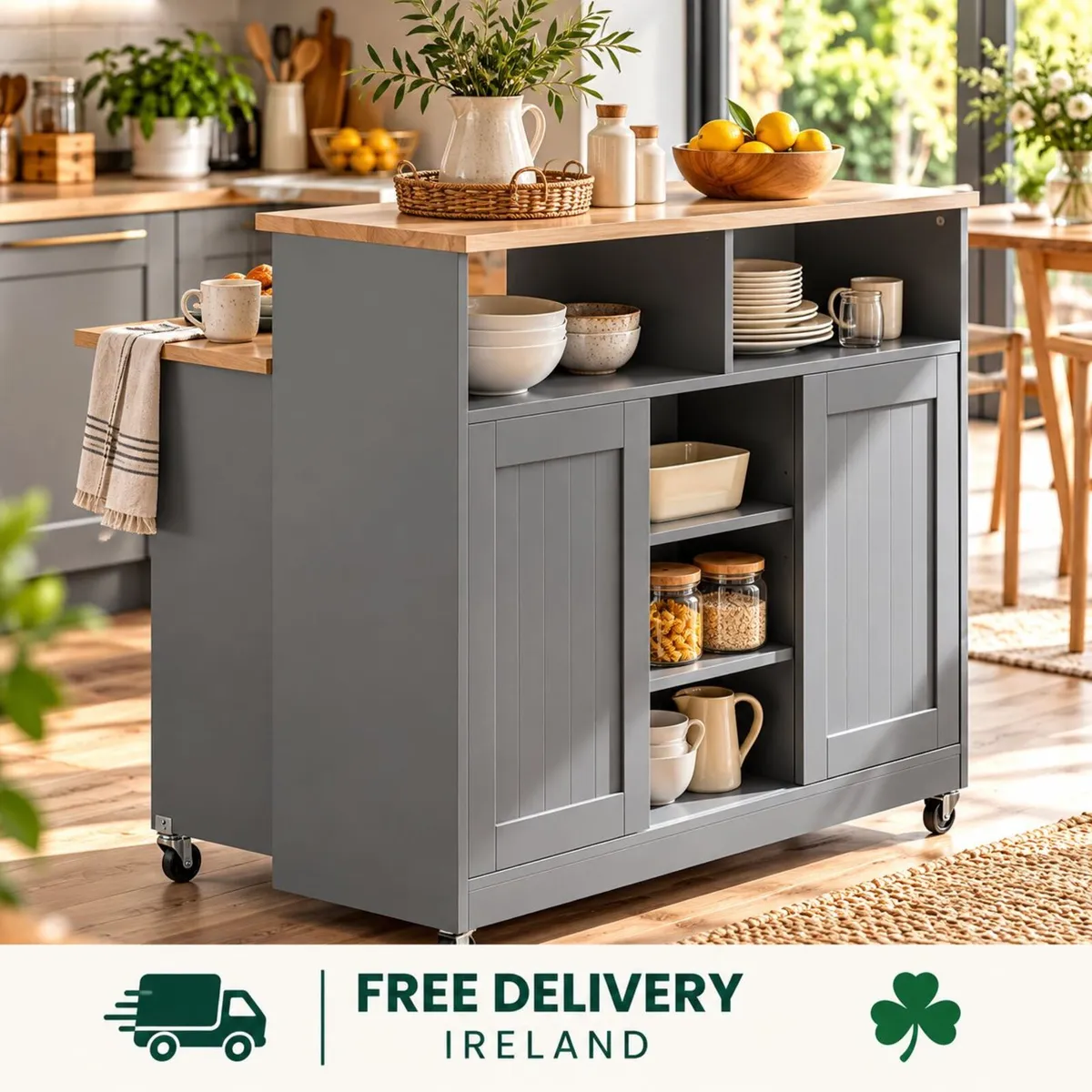 Kitchen Island Storage Sideboard Kitchen Island st - Image 1
