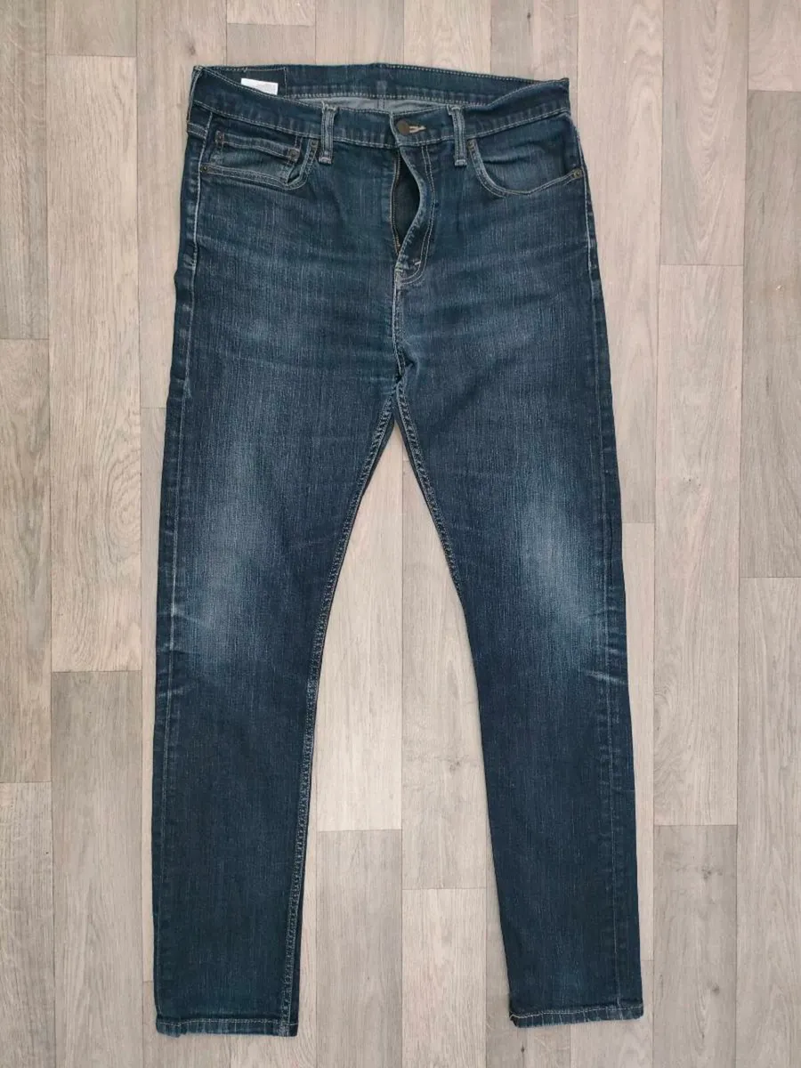 Levis 510 Slim Got Jeans Mens W34 L32 - Image 1