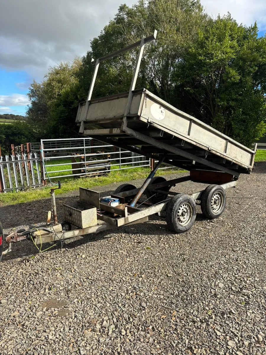 10x5 Cronin electric tipper trailer - Image 2