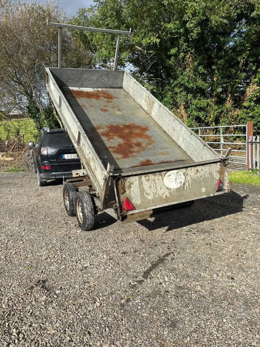 10x5 Cronin electric tipper trailer - Image 3