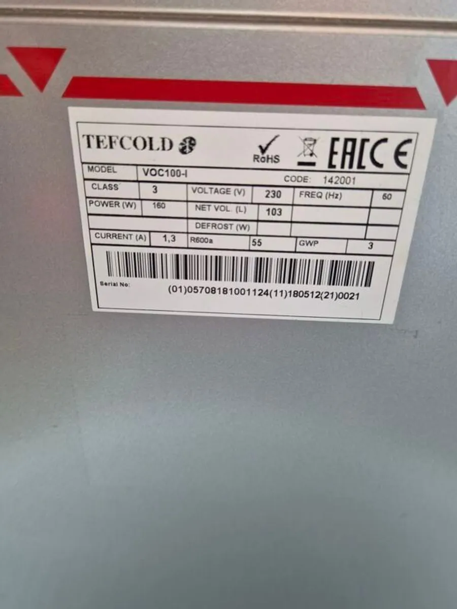 Tefcold VOC100 Impulse Can Coolers - Image 3