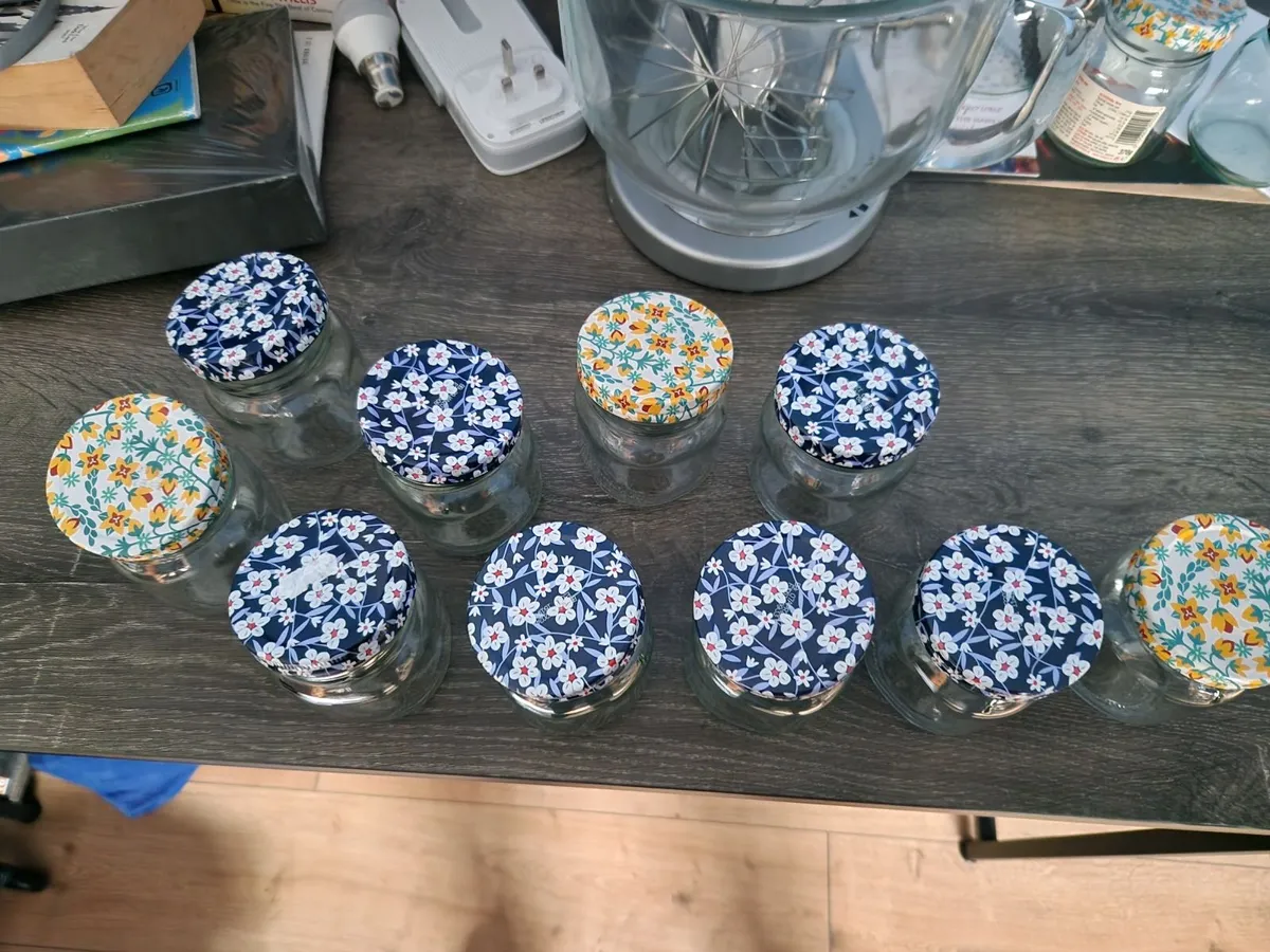 10 Jam jars. - Image 1