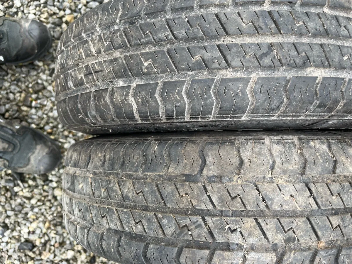 Trailer wheels x2 - Image 4