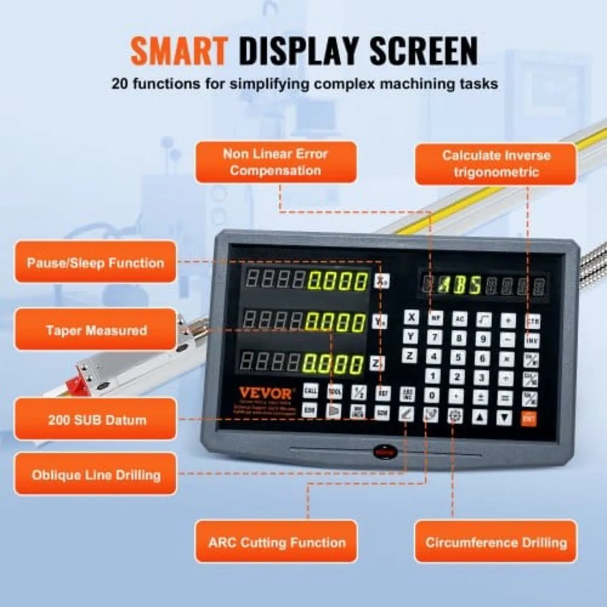 Digital Readout 40.64 cm & 45.72 cm & 96.52 cm Lin - Image 2