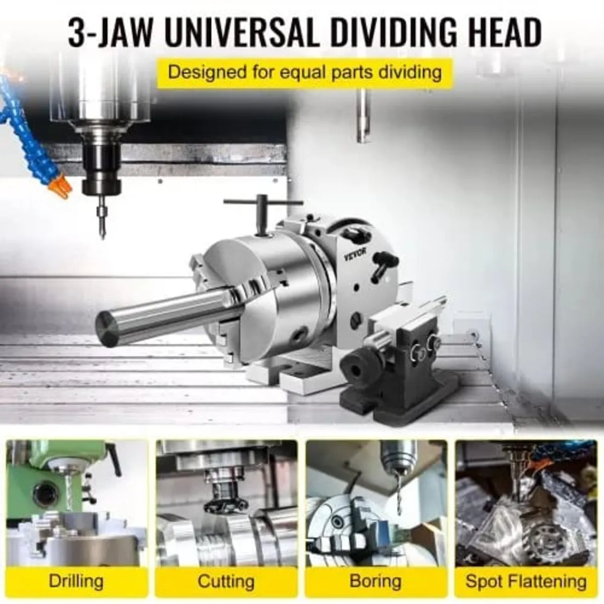 BS-0 Precision Dividing Head, Horizontal Dividing - Image 2