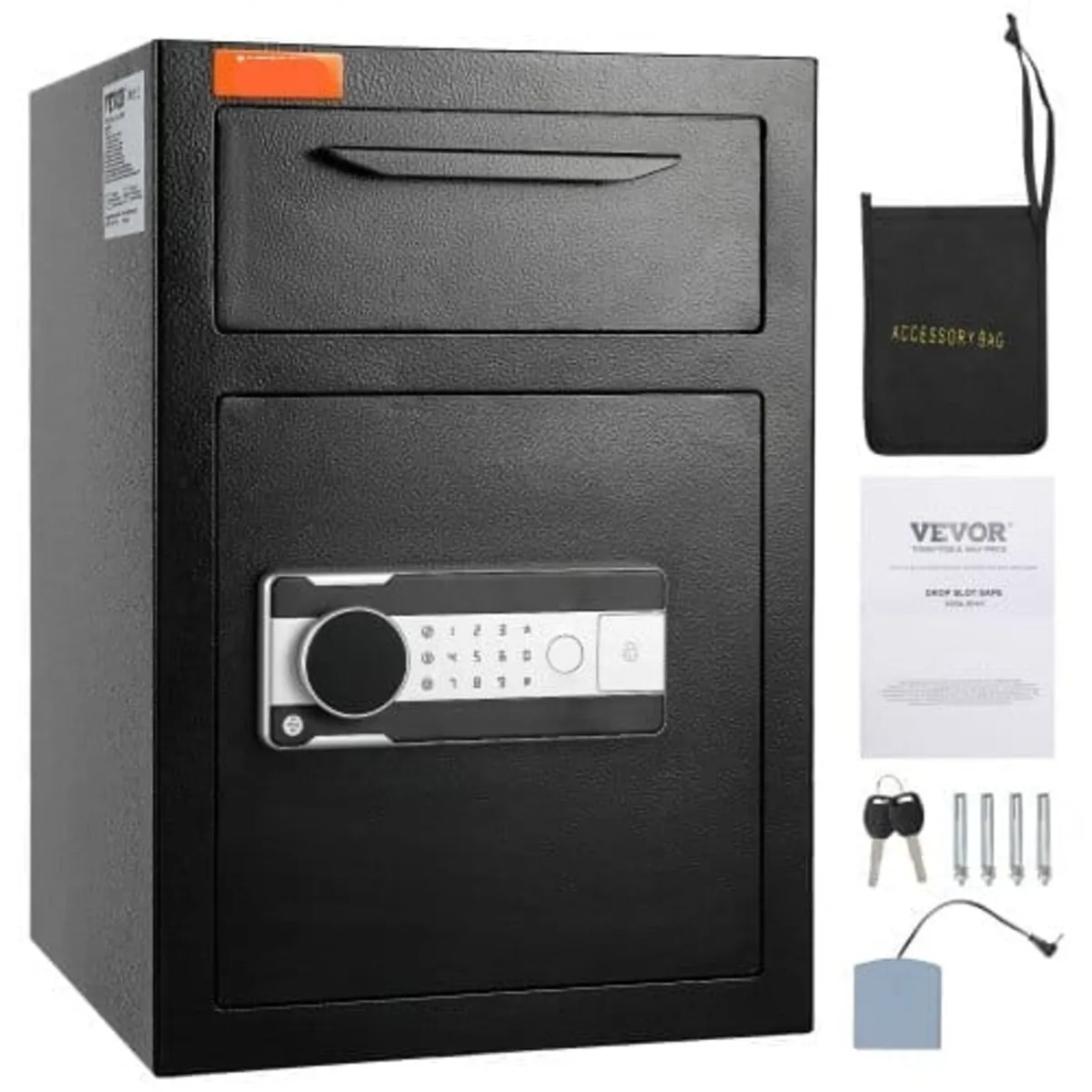 70.8L Depository Safe, Deposit Safe with Drop Slot - Image 1