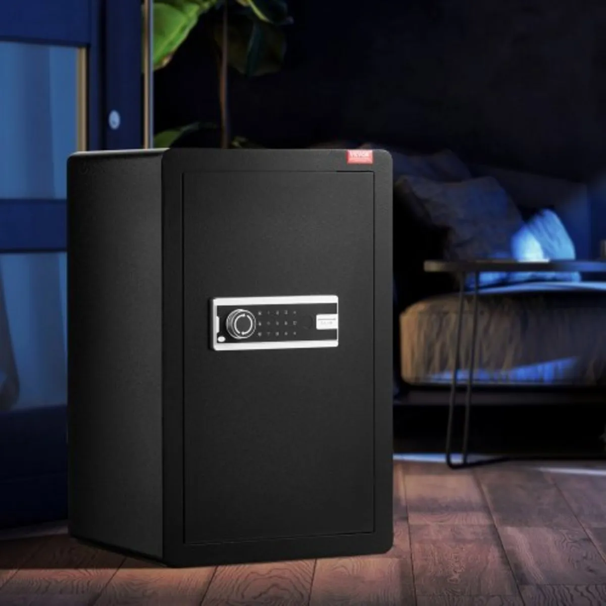 Single Door 3.5 cu.ft Safe Box with Key Lock & Pas - Image 4