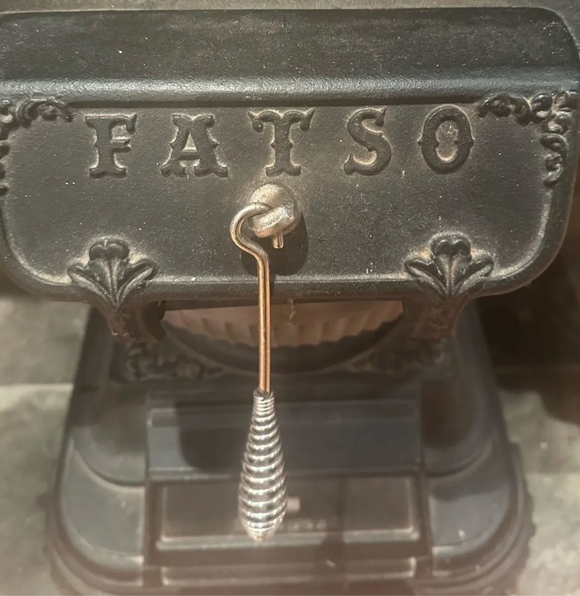 Vintage FATSO Masport Cast Iron Stove Traditional Solid Fuel Stove (Filly functional) - Image 2