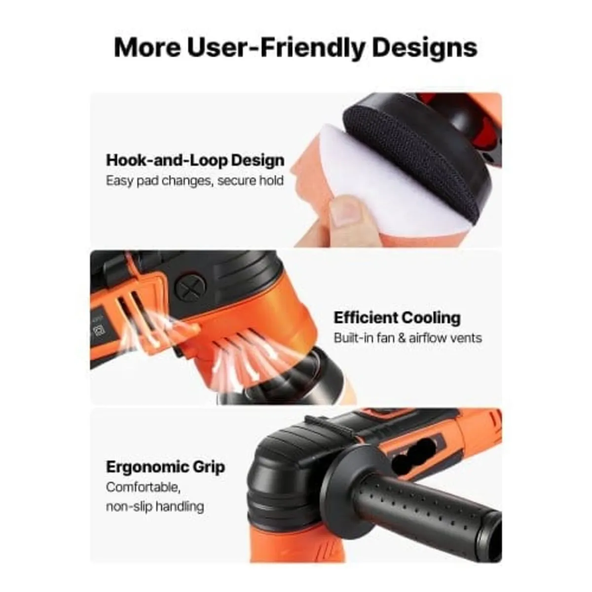 Car Buffer Polisher, 30/50/76 mm Rotary Polisher B - Image 3