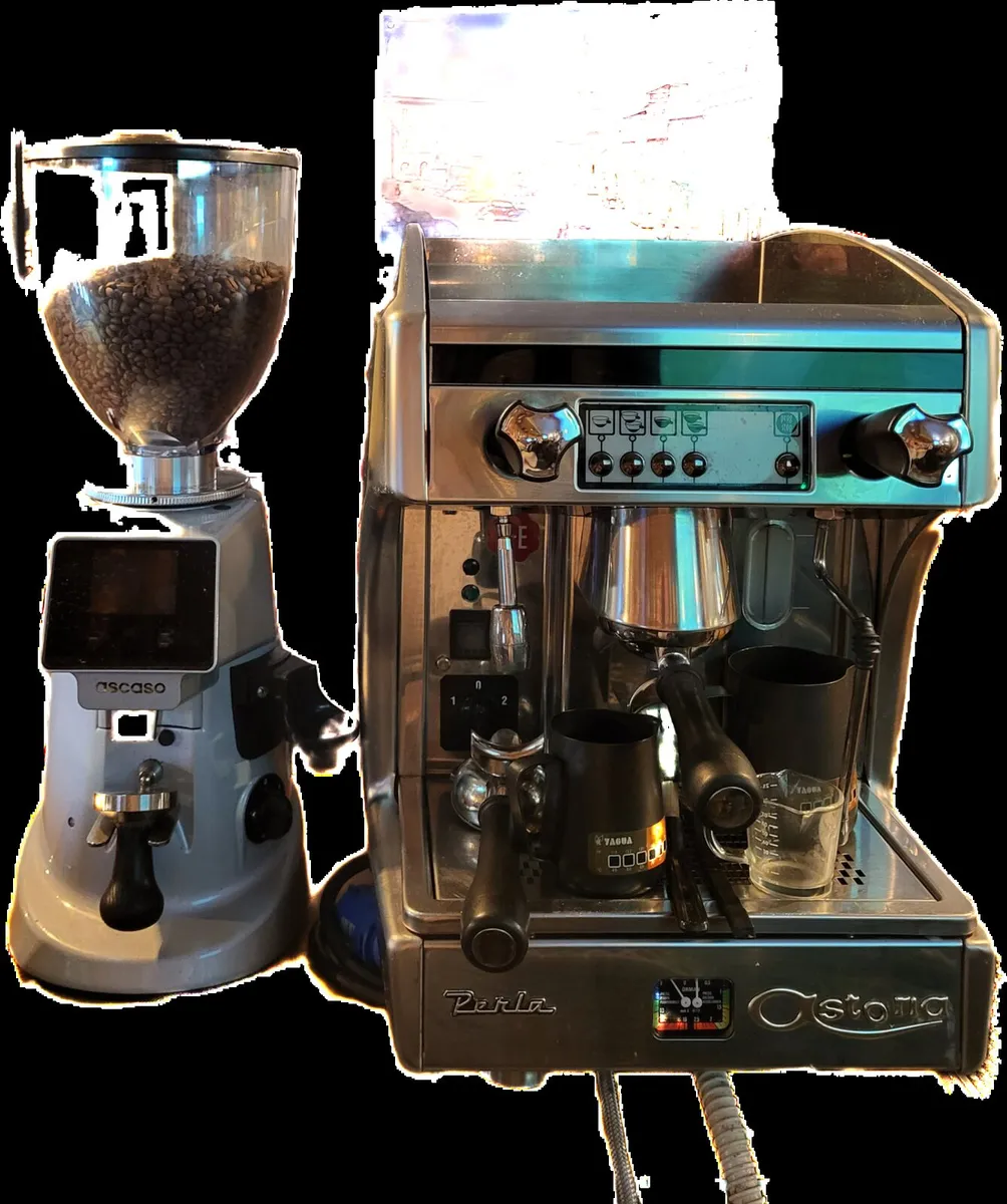 Coffee machine and Grinder