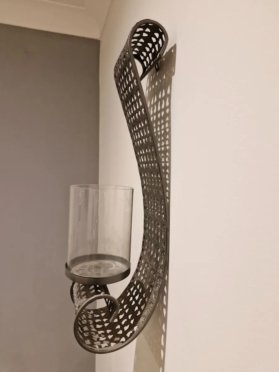 Wall Sconce Candle Holders - Image 2