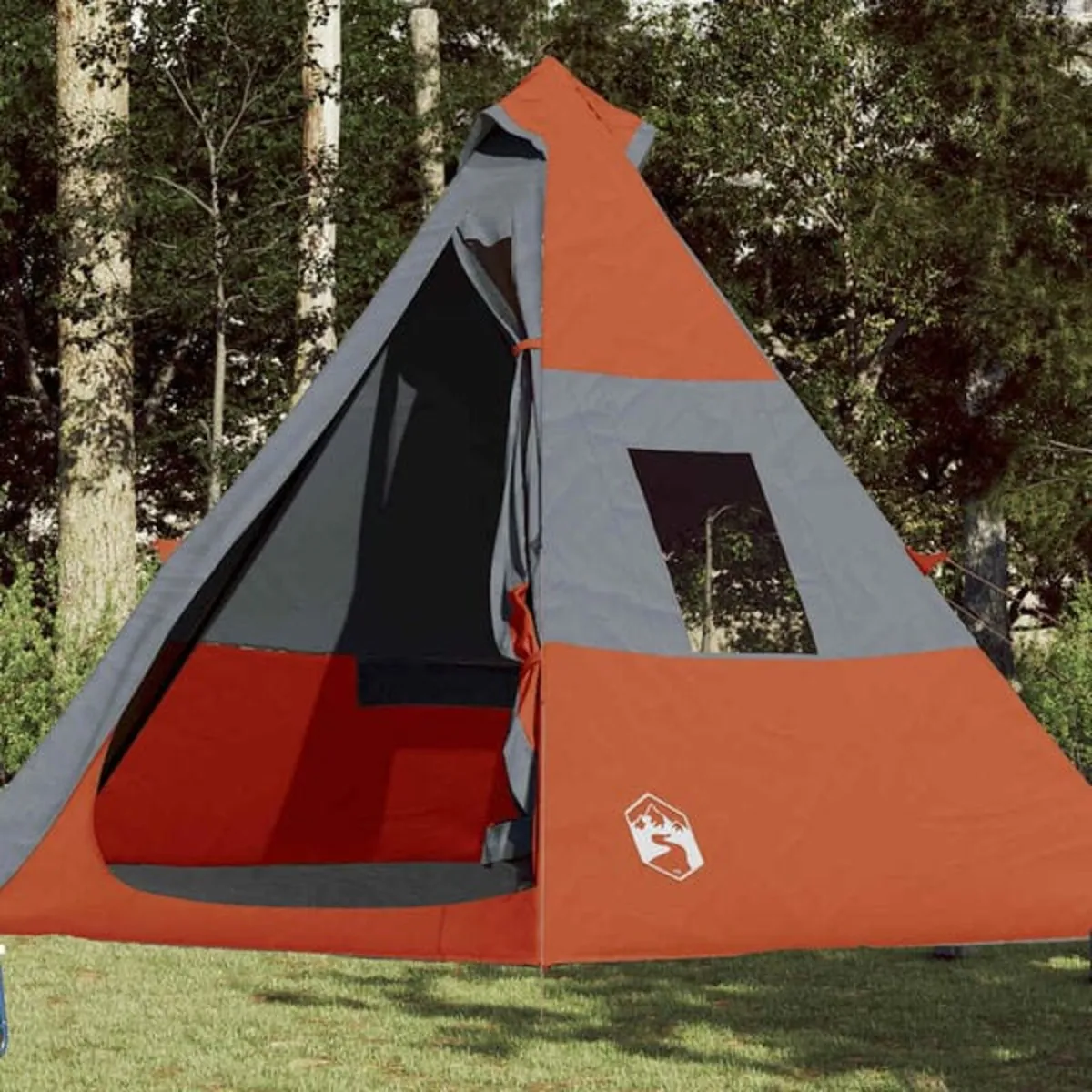 Camping Tent Tipi 7-Person Orange Waterproof

Desc - Image 2