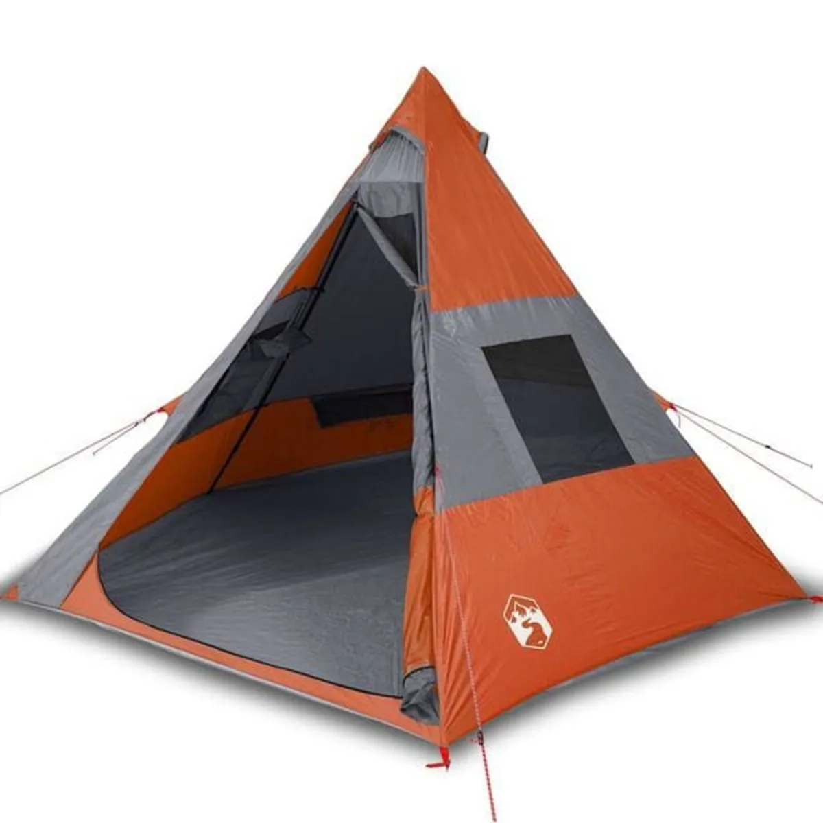 Camping Tent Tipi 7-Person Orange Waterproof

Desc - Image 1