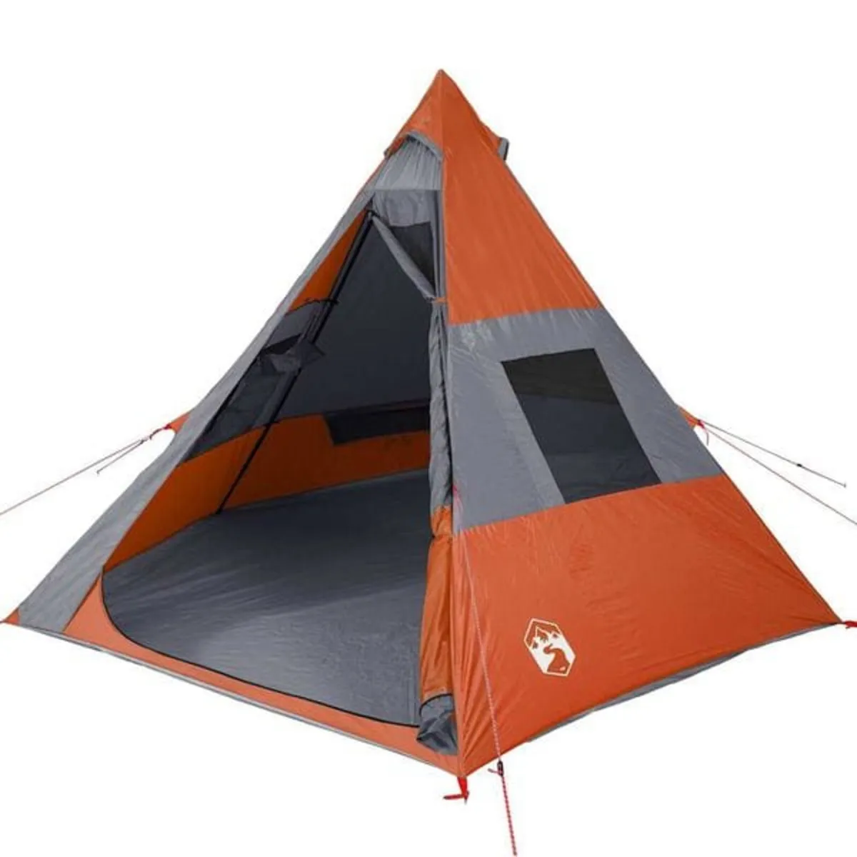 Camping Tent Tipi 7-Person Orange Waterproof

Desc - Image 3