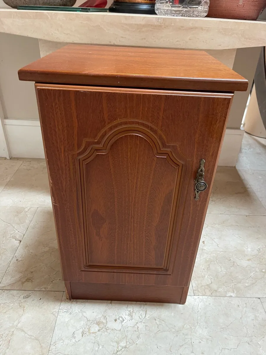 Beautiful Solid Wooden Locker - Bedside Table - Image 1