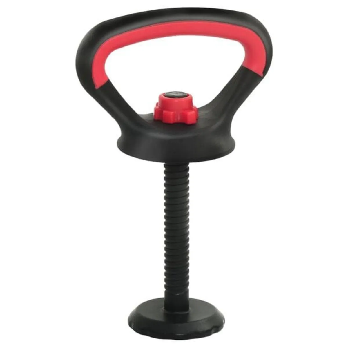 4-in-1 Dumbbell Barbell Kettlebell Set 20 kg Black - Image 4
