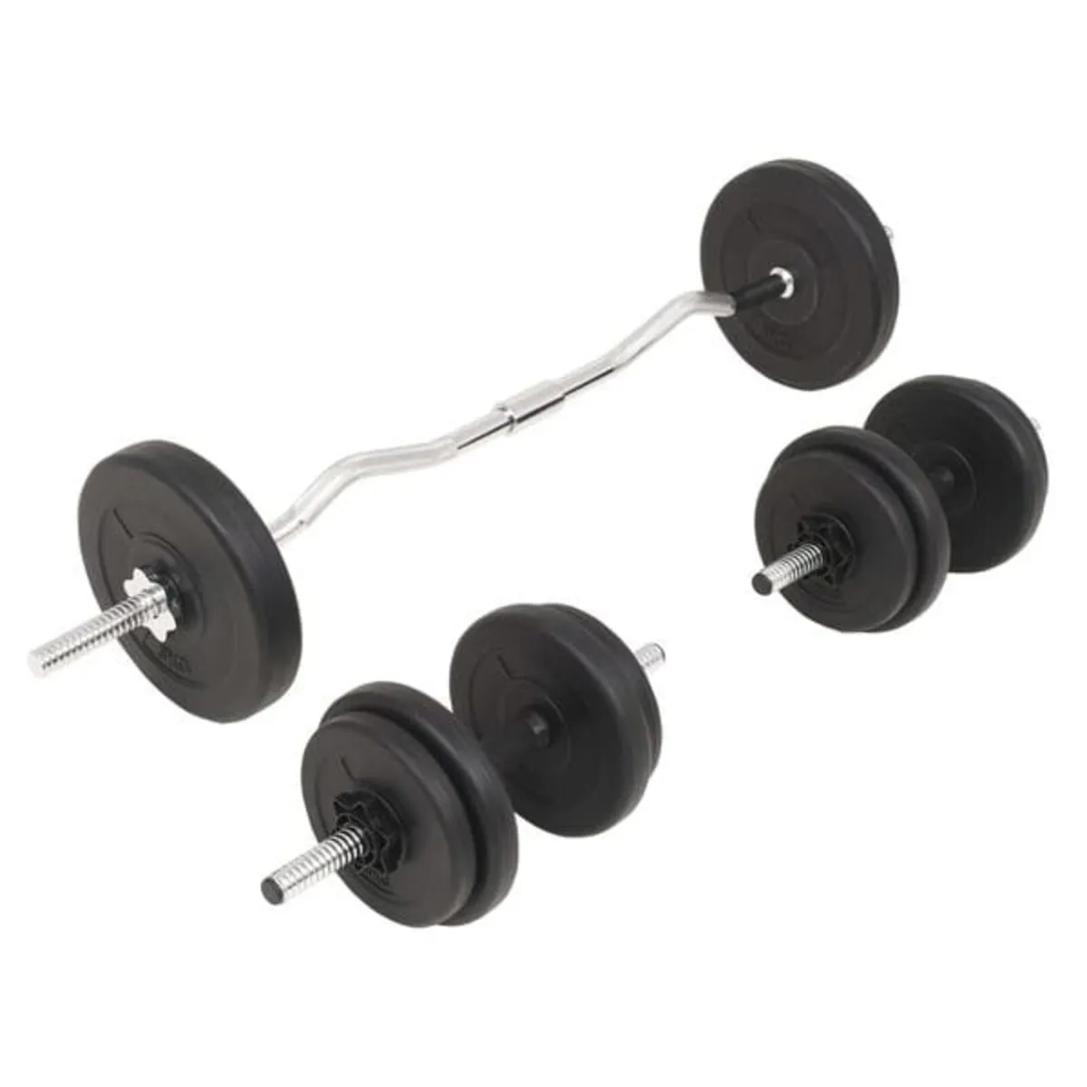 Barbell and Dumbbell Set 30 kg

Description
This v - Image 1