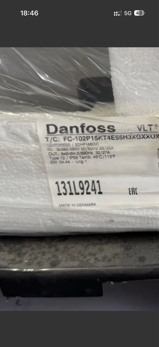 Danfoss 15kw FC102 - Image 3