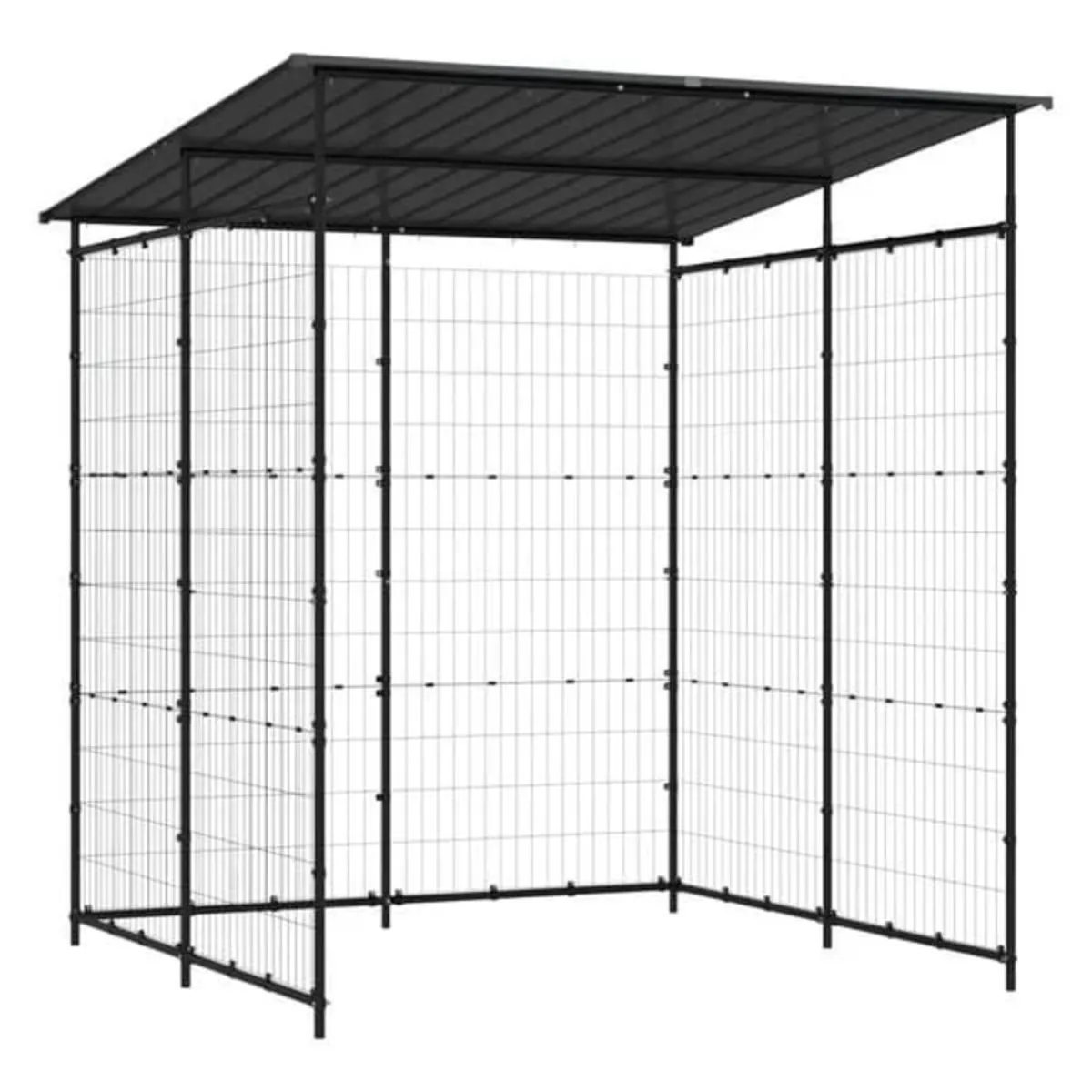 Bicycle Shed 190x190x222 cm Steel Black

Descripti - Image 1
