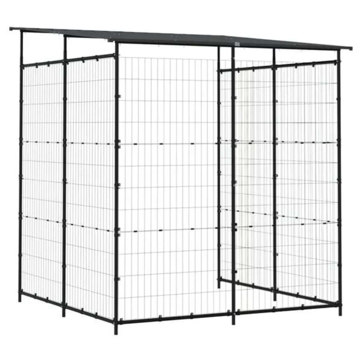 Bicycle Shed 190x190x222 cm Steel Black

Descripti - Image 3