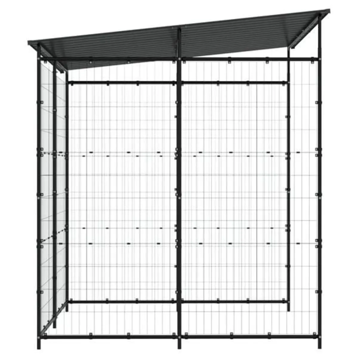 Bicycle Shed 190x190x222 cm Steel Black

Descripti - Image 4
