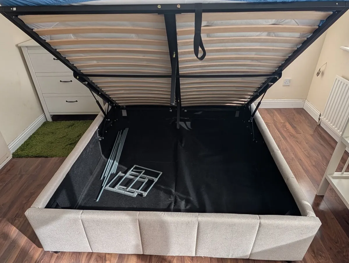 Bed frame from JYSK with mattress - Image 2