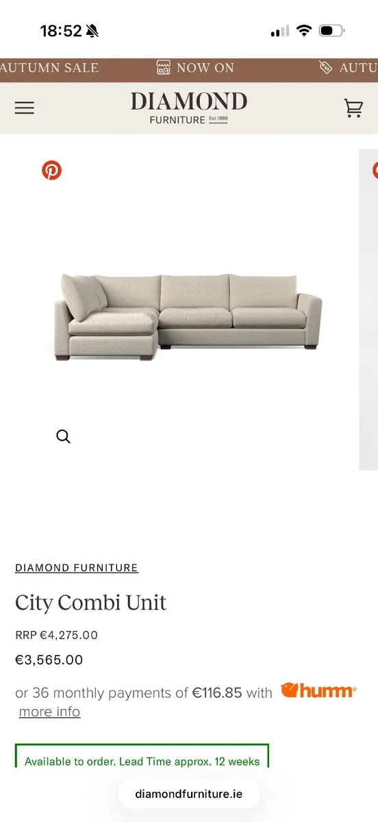 L Shaped Couch - Image 2