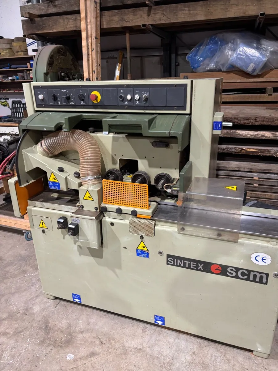 SCM/Sintex 4 sided planer 3 phase - Spare cutters - Image 1