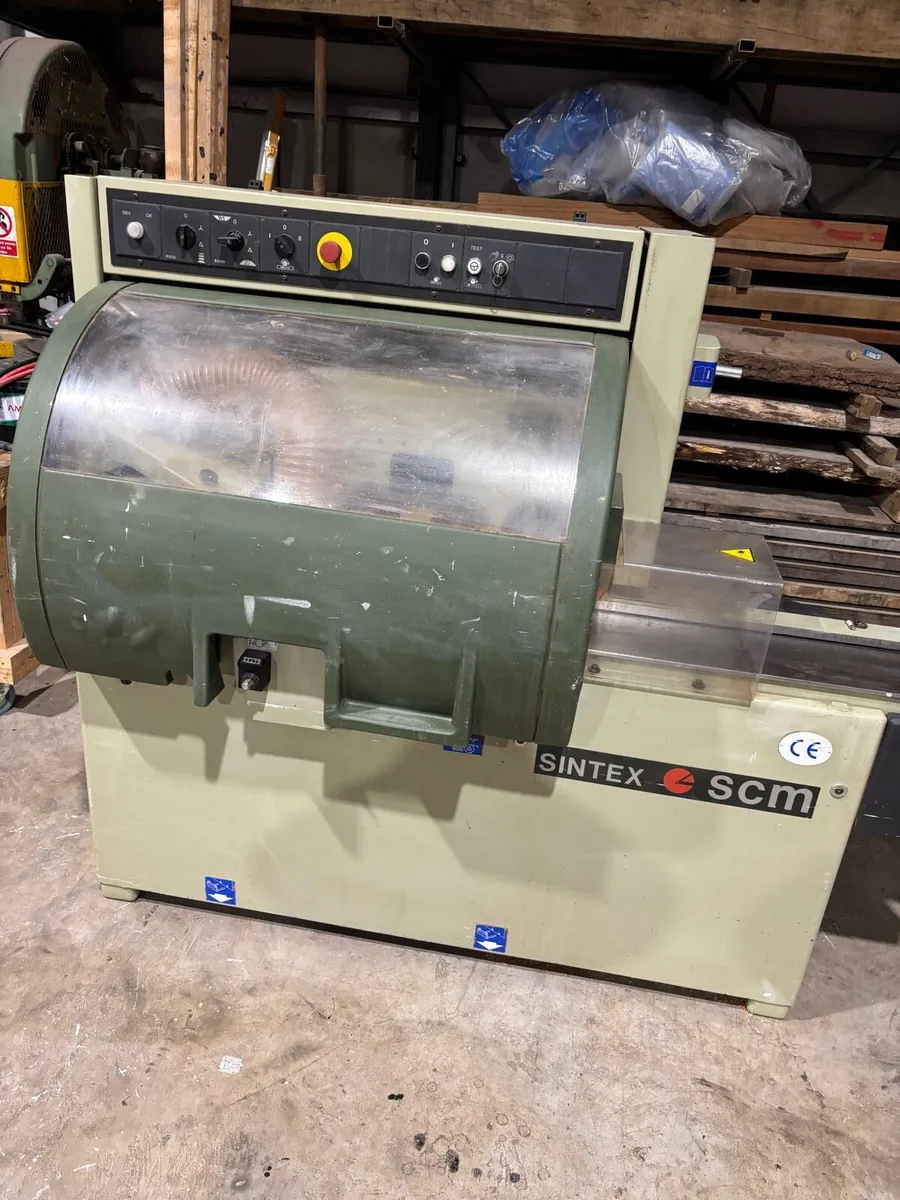 SCM/Sintex 4 sided planer 3 phase - Spare cutters - Image 2