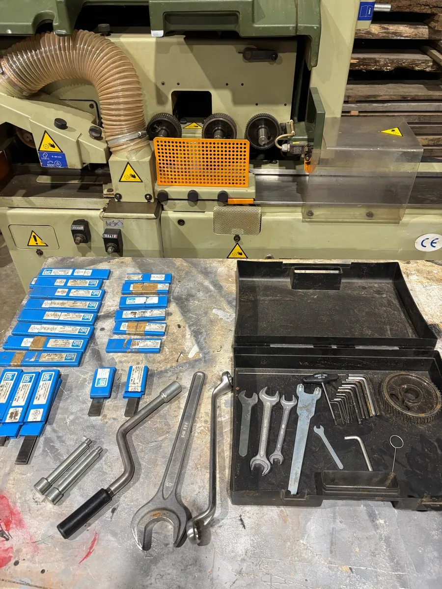 SCM/Sintex 4 sided planer 3 phase - Spare cutters - Image 3