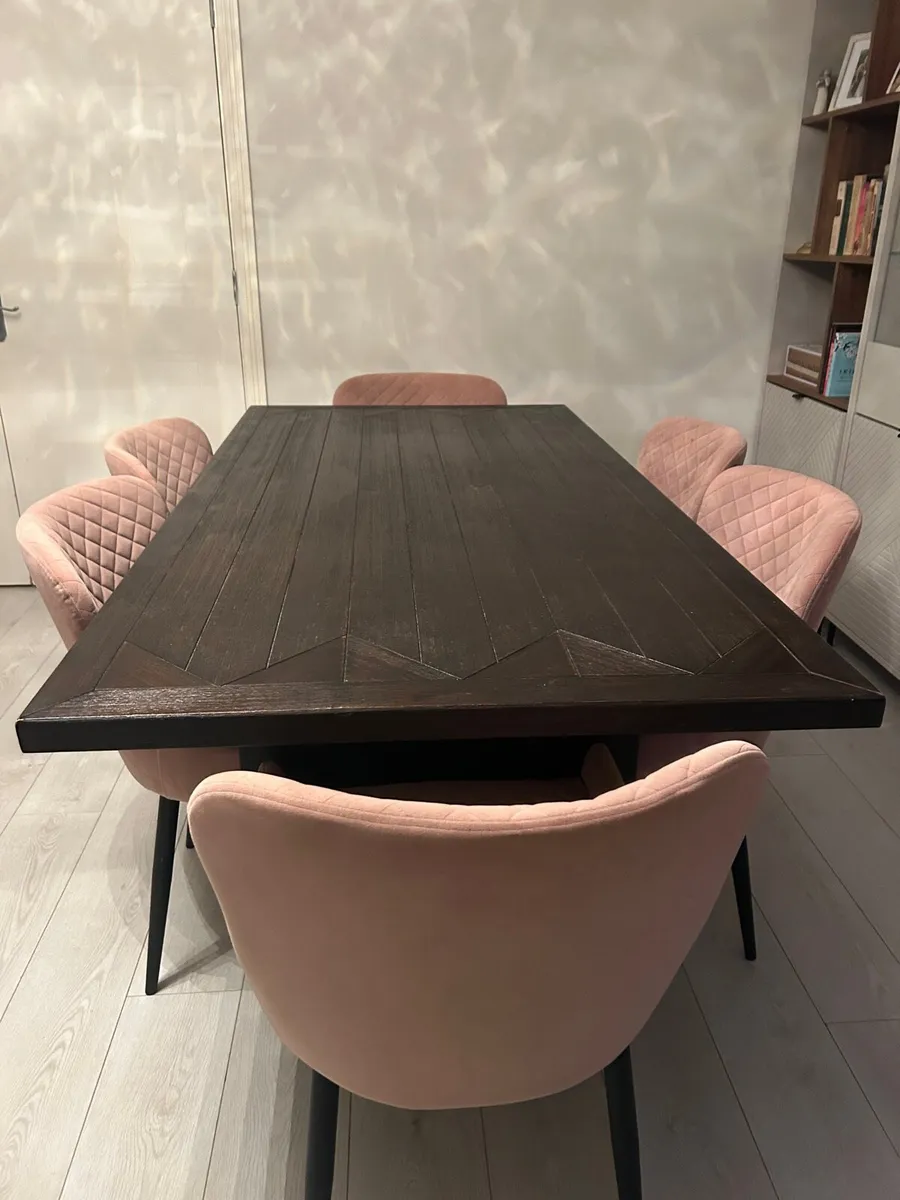Dinning table & chairs - Image 3