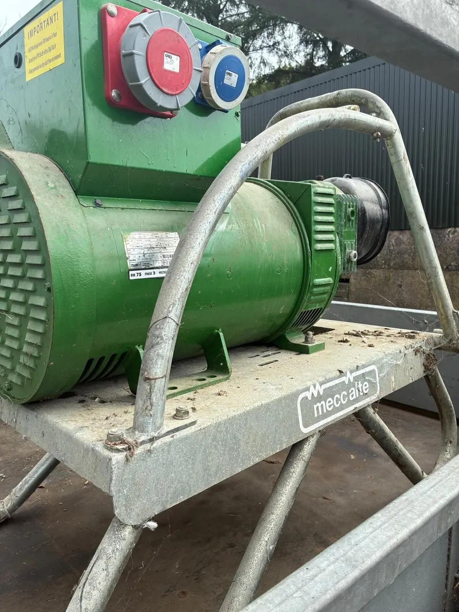 75KVA Three Phase PTO Driven Generator - Image 1