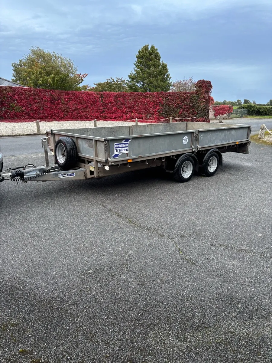 2022 Ifor Williams 14x6’6 W/ Ramps - Image 1