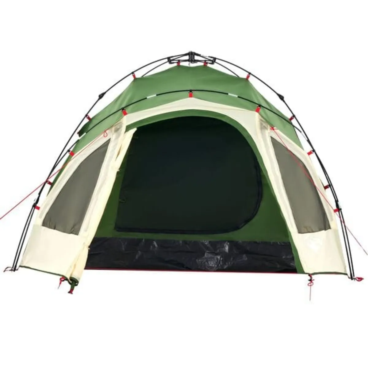 Camping Tent Dome 3-Person Green Quick Release

De - Image 3