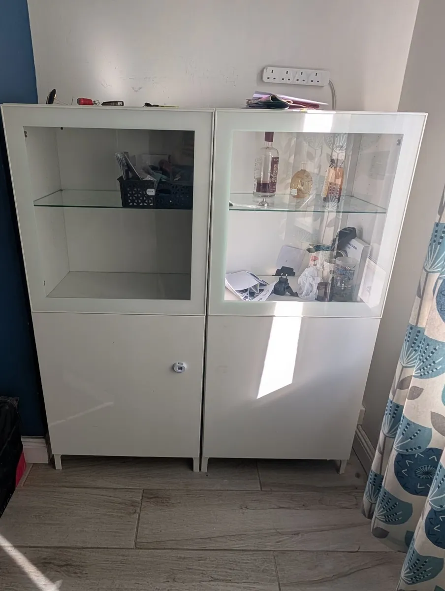 Glass cabinets