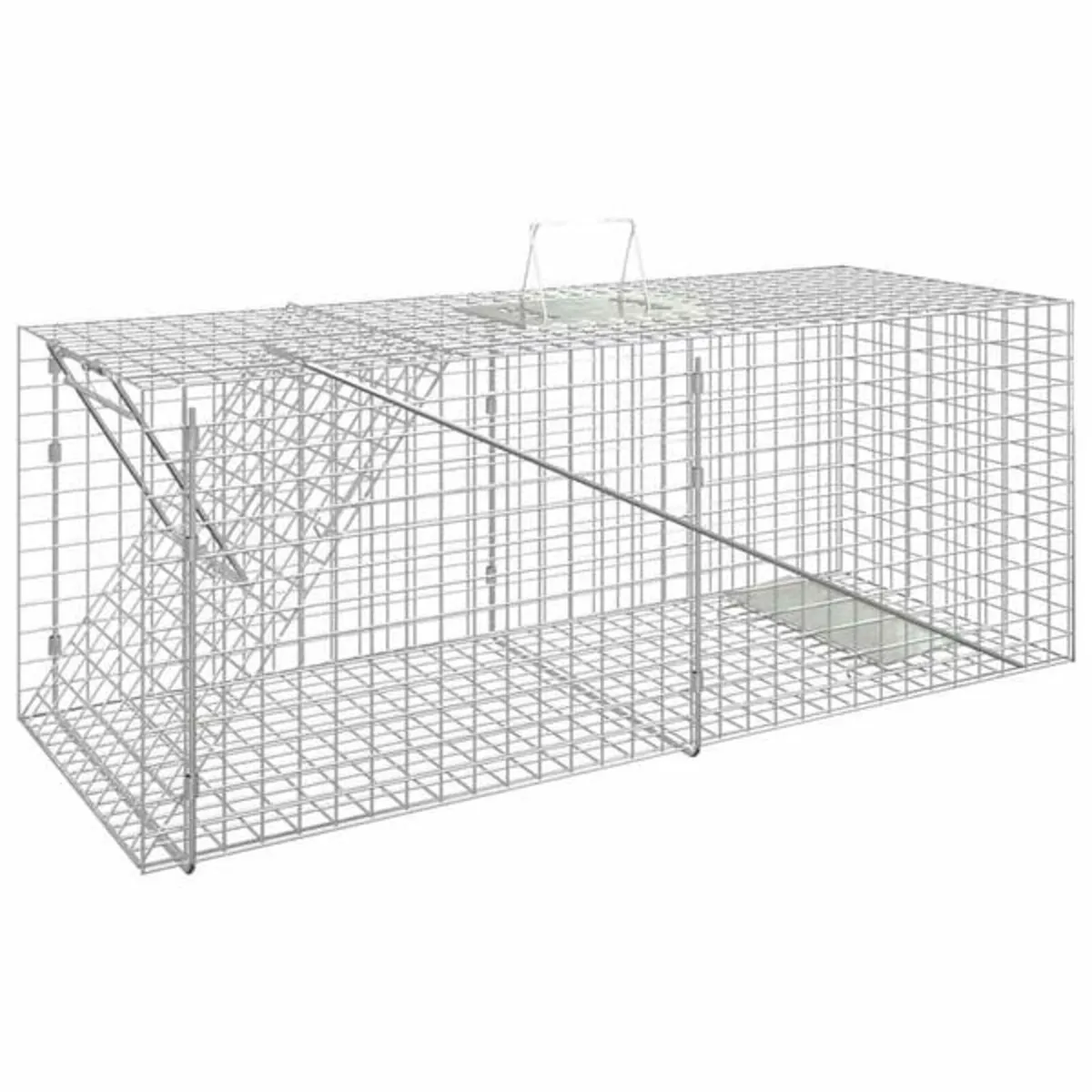 Animal Trap 64,5x25x26,5 cm Galvanised Iron

Descr - Image 1