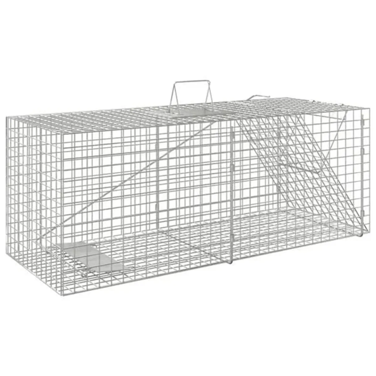 Animal Trap 64,5x25x26,5 cm Galvanised Iron

Descr - Image 2