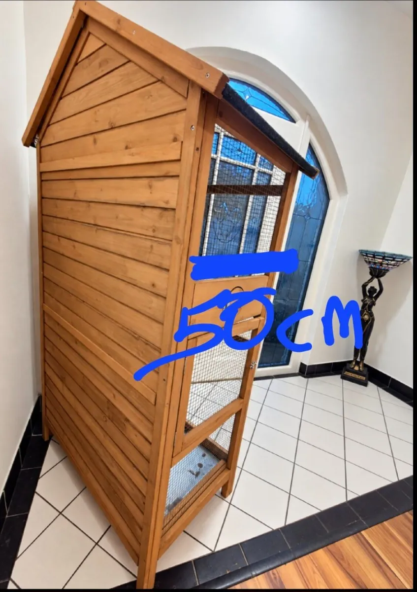 Woodland Wooden Aviary - Image 1