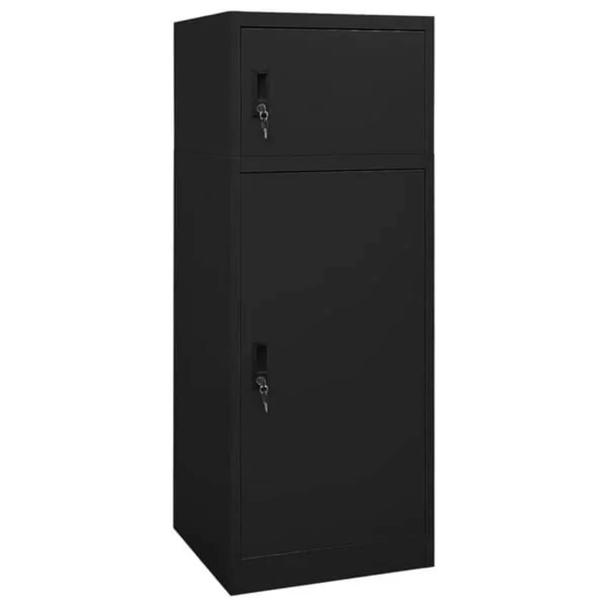 Saddle Cabinet Black 53x53x140 cm Steel

Descripti - Image 1