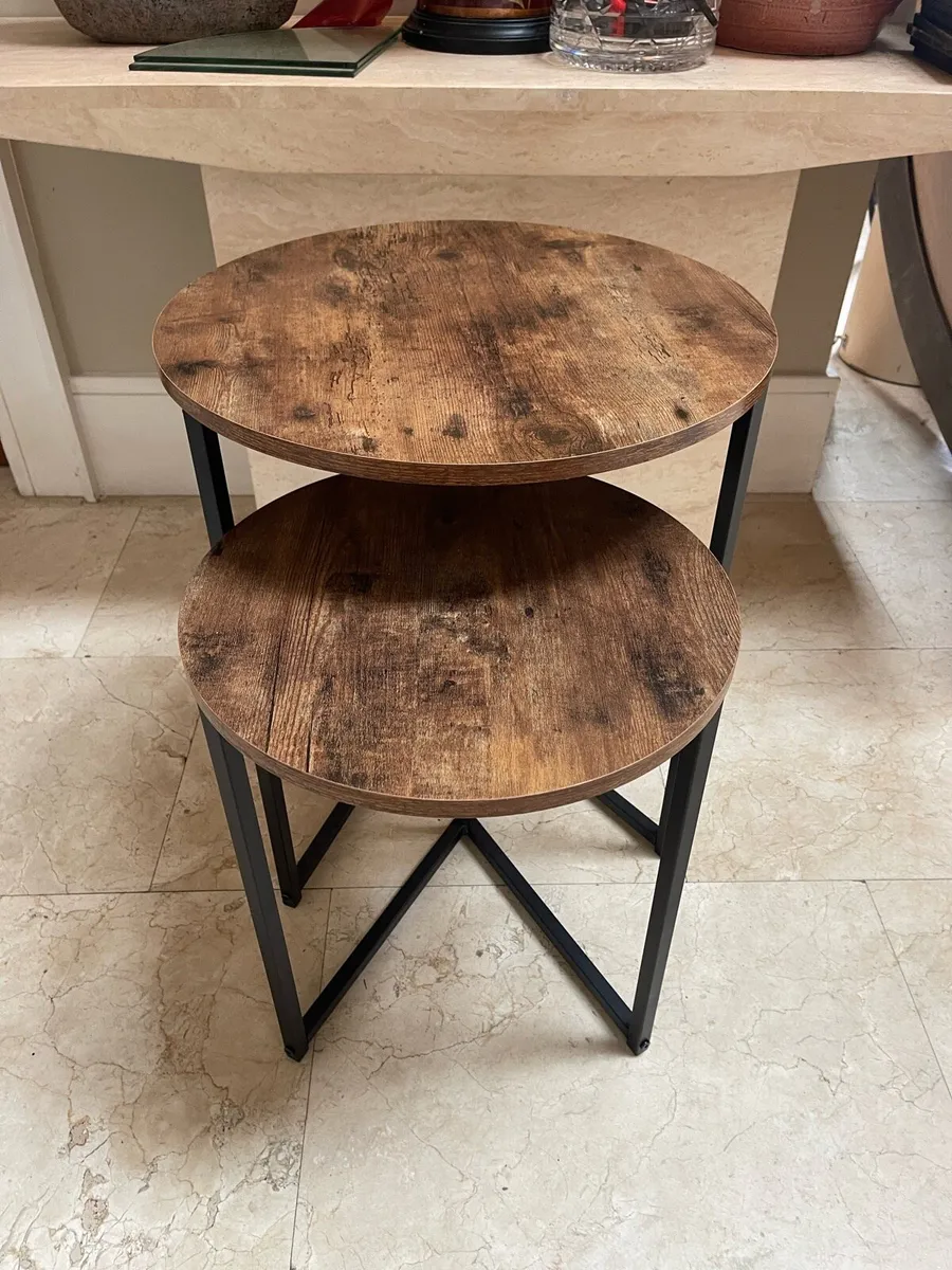 Beautiful Nest Of 2 Tables -  Side Tables -Deliver - Image 1