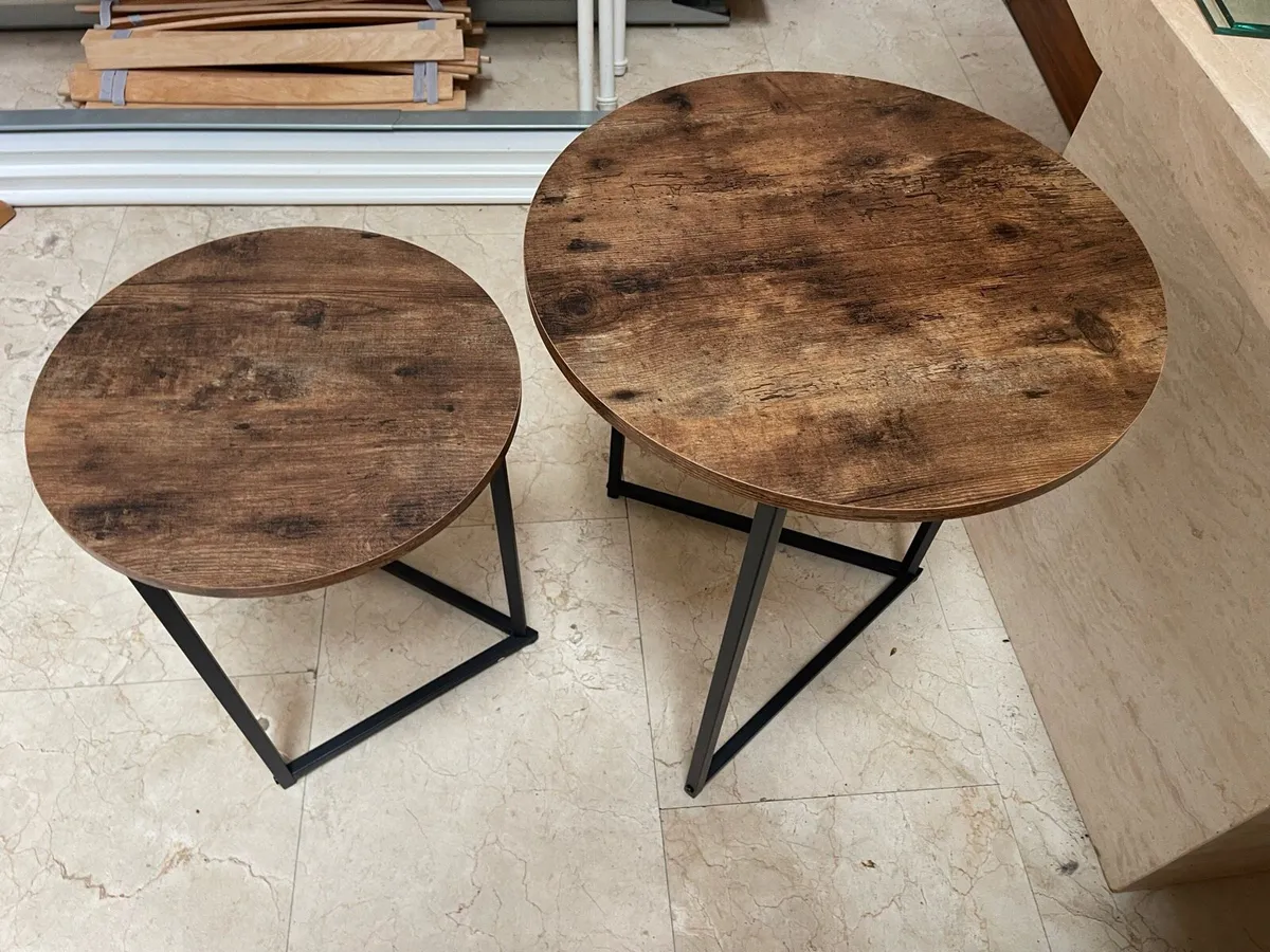 Beautiful Nest Of 2 Tables -  Side Tables -Deliver - Image 2