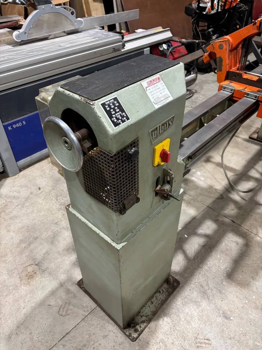 Hapfo AP5000/ME wood turning lathe - Image 3