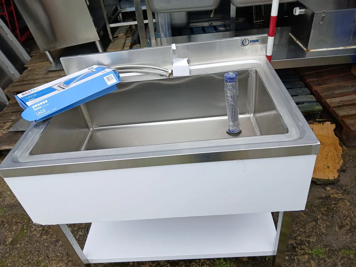 Staneless steel cabbinet sink unit complete - Image 3