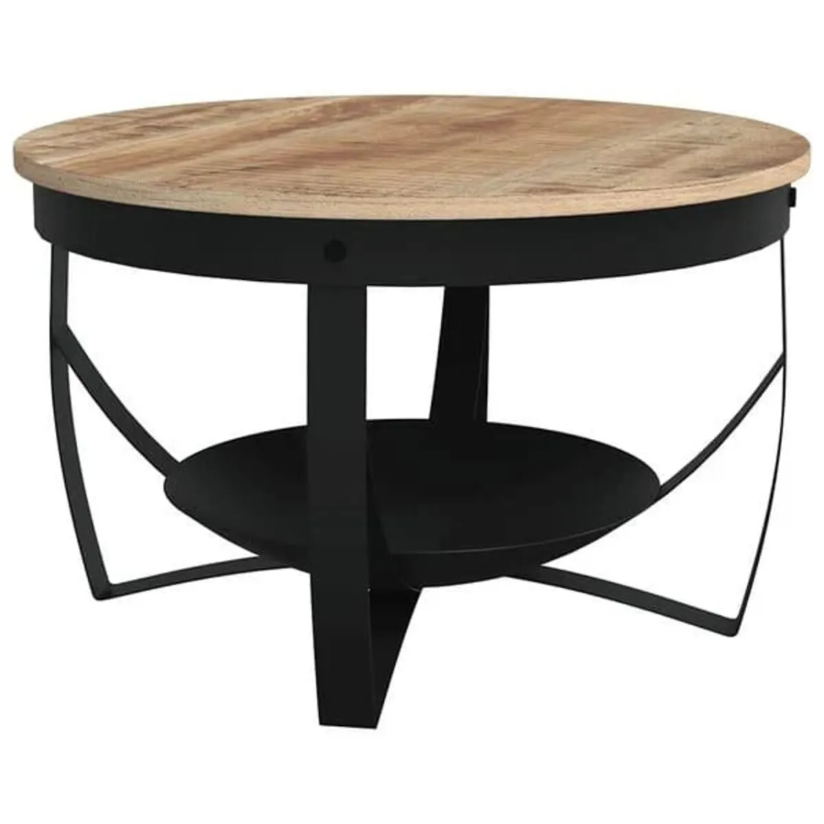 Coffee Table Ø68x43 cm Rough Mango Wood

Descripti - Image 3