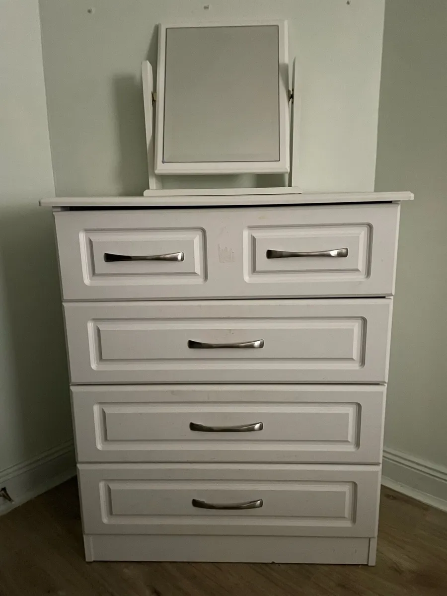 Chest of Drawers with Mirror - Image 1