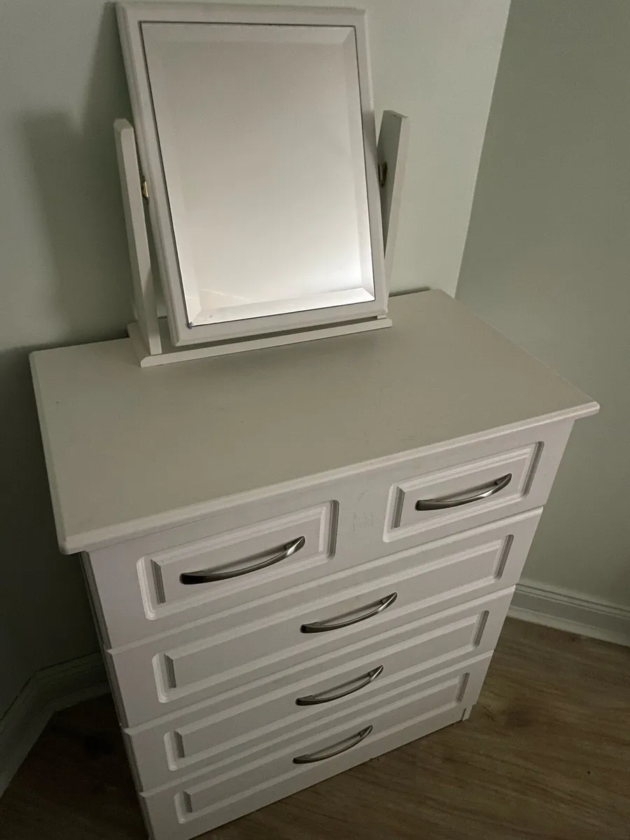 Chest of Drawers with Mirror - Image 2