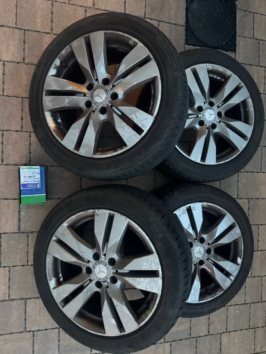 Mercedes Alloys and Tyres - Image 1