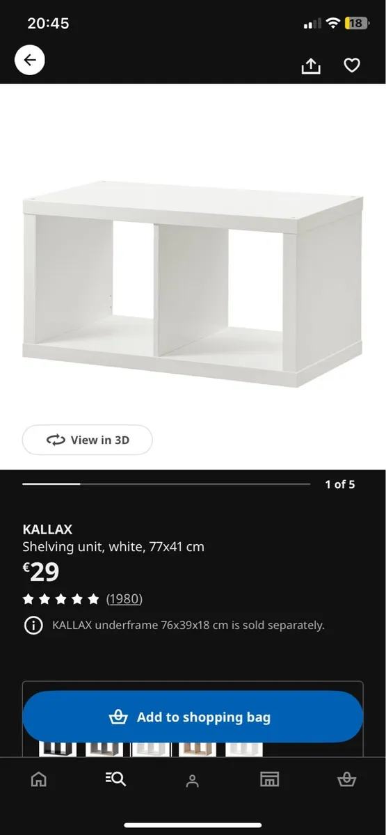 Ikea Kallax Storage Unit - Image 2